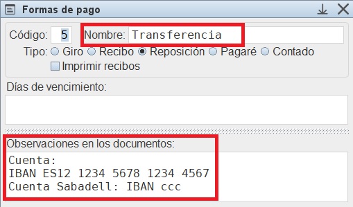 Transferencia a